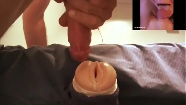 XXX fucks his sex toy while watching porn fresh Movies