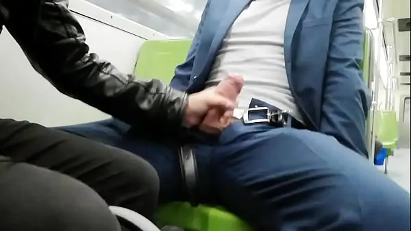 XXX Cruising in the Metro with an embarrassed boy fresh Movies