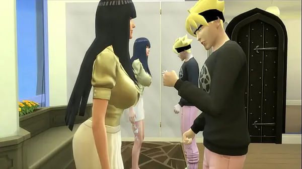 XXX Naruto Cap 6 Hinata talks to her and they end up fucking. She loves her stepson's cock since he fucks her better than her husband Naruto fresh Movies