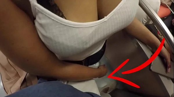 XXX Unknown Blonde Milf with Big Tits Started Touching My Dick in Subway ! That's called Clothed Sex ภาพยนตร์ใหม่