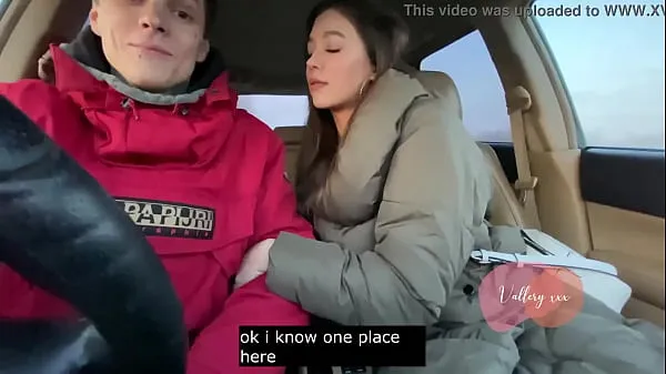 XXX SPY CAMERA Real russian blowjob in car with conversations fresh Movies