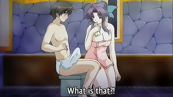 XXX Step Mom gives a Bath to her 18yo Step Son - Hentai Uncensored [Subtitled Film segar